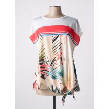 TAIFUN - T-shirt rouge en viscose - Femme - Taille 40 - Modz