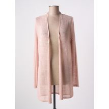 GERRY WEBER - Gilet manches longues rose en laine - Femme - Taille 38 - Modz