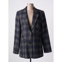 GERRY WEBER - Blazer bleu en polyester - Femme - Taille 40 - Modz
