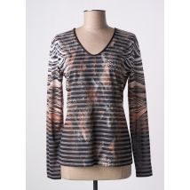 GERRY WEBER - Top gris en polyester - Femme - Taille 42 - Modz