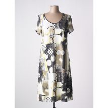 BARANDI - Robe mi-longue beige en viscose - Femme - Taille 38 - Modz