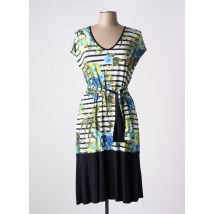 BARANDI - Robe mi-longue vert en viscose - Femme - Taille 40 - Modz