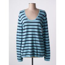 TAIFUN - Pull bleu en viscose - Femme - Taille 40 - Modz