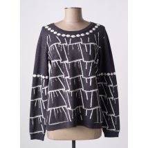 LEO & UGO - Pull gris en viscose - Femme - Taille 38 - Modz