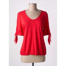 GERRY WEBER - T-shirt rouge en coton - Femme - Taille 38 - Modz