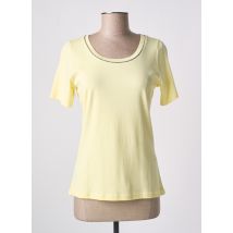 TELMAIL - T-shirt jaune en coton - Femme - Taille 38 - Modz