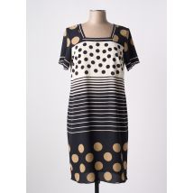 TELMAIL - Robe mi-longue noir en polyester - Femme - Taille 42 - Modz