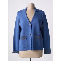 GERRY WEBER - Gilet manches longues bleu en viscose - Femme - Taille 44 - Modz
