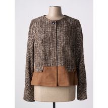 GERRY WEBER - Veste chic marron en polyester - Femme - Taille 42 - Modz