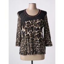 GERRY WEBER - T-shirt noir en polyester - Femme - Taille 42 - Modz