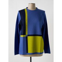 I.ODENA - Pull bleu en merinos - Femme - Taille 46 - Modz