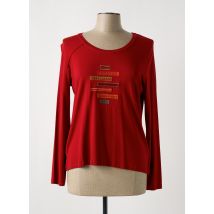 JEAN GABRIEL - T-shirt rouge en viscose - Femme - Taille 44 - Modz