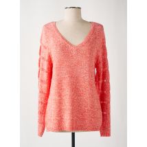 MARBLE - Pull orange en coton - Femme - Taille 44 - Modz