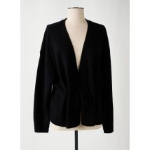 TAIFUN - Gilet manches longues noir en laine - Femme - Taille 46 - Modz