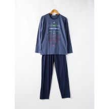 MASSANA - Pyjama bleu en coton - Homme - Taille 40 - Modz