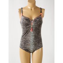 SWIMS - Maillot de bain 1 pièce gris en polyamide - Femme - Taille 90C - Modz