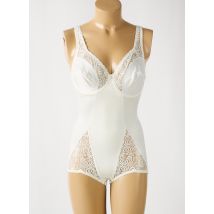 FELINA - Body lingerie blanc en elasthane - Femme - Taille 90D - Modz