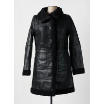 ROSE GARDEN - Veste en cuir noir en cuir d'agneau - Femme - Taille 36 - Modz