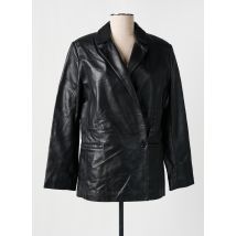 ROSE GARDEN - Veste en cuir noir en cuir d'agneau - Femme - Taille 36 - Modz