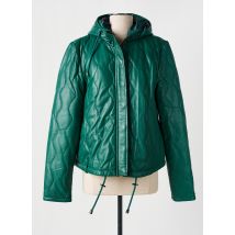 ROSE GARDEN - Veste en cuir vert en cuir d'agneau - Femme - Taille 38 - Modz