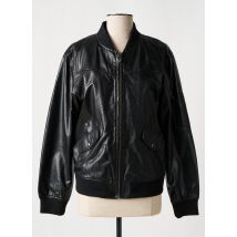 ROSE GARDEN - Veste en cuir noir en cuir d'agneau - Femme - Taille 38 - Modz