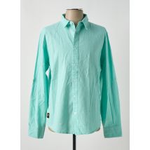 DAYTONA - Chemise manches longues vert en coton - Homme - Taille M - Modz