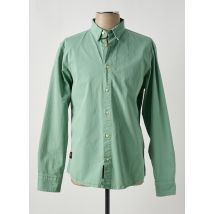 DAYTONA - Chemise manches longues vert en coton - Homme - Taille M - Modz