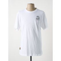 DAYTONA - T-shirt blanc en coton - Homme - Taille M - Modz