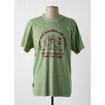 DAYTONA - T-shirt vert en coton - Homme - Taille M - Modz