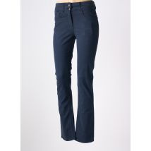 JULIE GUERLANDE - Pantalon slim bleu en coton - Femme - Taille 46 - Modz