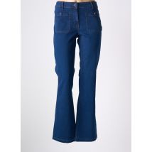JULIE GUERLANDE - Jean coupe flare bleu en coton - Femme - Taille 42 - Modz