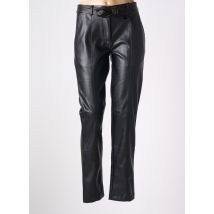 JULIE GUERLANDE - Pantalon slim noir en polyester - Femme - Taille 44 - Modz