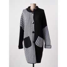 KARIN HERTZ - Gilet manches longues noir en acrylique - Femme - Taille 38 - Modz