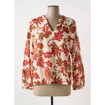 JULIE GUERLANDE - Blouse rouge en coton - Femme - Taille 38 - Modz