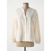 JULIE GUERLANDE - Chemisier beige en coton - Femme - Taille 36 - Modz