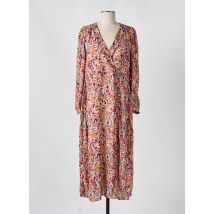 JULIE GUERLANDE - Robe longue orange en viscose - Femme - Taille 38 - Modz