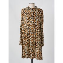 C'EST BEAU LA VIE - Robe mi-longue marron en viscose - Femme - Taille 38 - Modz