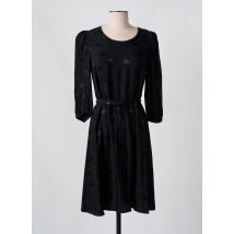 JULIE GUERLANDE - Robe mi-longue noir en viscose - Femme - Taille 46 - Modz