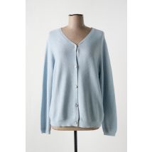 JULIE GUERLANDE - Gilet manches longues bleu en polyester - Femme - Taille 44 - Modz