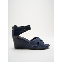 GEOX - Sandales/Nu pieds bleu en cuir - Femme - Taille 41 - Modz