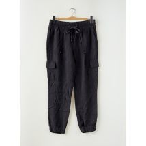 STREET ONE - Pantalon cargo noir en lyocell - Femme - Taille 38 - Modz