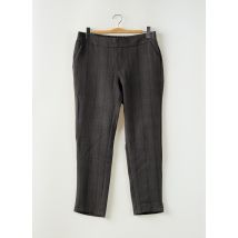 ZABAIONE - Pantalon chino gris en polyester - Femme - Taille 42 - Modz