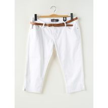 MADONNA - Corsaire blanc en coton - Femme - Taille 42 - Modz