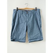 BRUCE & BUTLER - Bermuda bleu en coton - Homme - Taille 44 - Modz