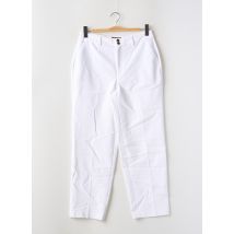 DEUX. BY ELINE DE MUNCK - Pantalon droit blanc en polyester - Femme - Taille 42 - Modz