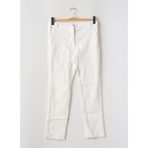 MNG - Pantalon slim blanc en viscose - Femme - Taille 40 - Modz