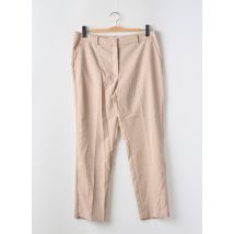 MNG - Pantalon droit beige en polyester - Femme - Taille 44 - Modz