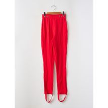 MORGAN - Legging rouge en viscose - Femme - Taille 34 - Modz