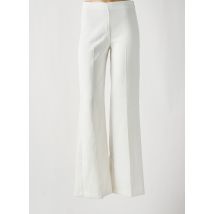MNG - Pantalon large blanc en polyester - Femme - Taille 34 - Modz