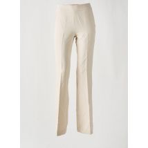 KOCCA - Pantalon flare beige en polyester - Femme - Taille 36 - Modz